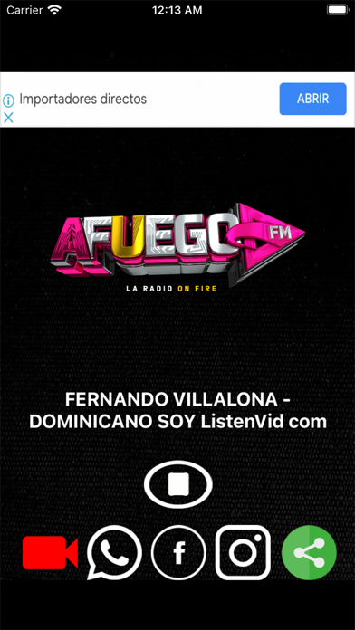 AFuego FM Screenshot