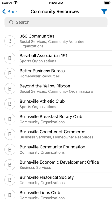 MyBurnsville Screenshot