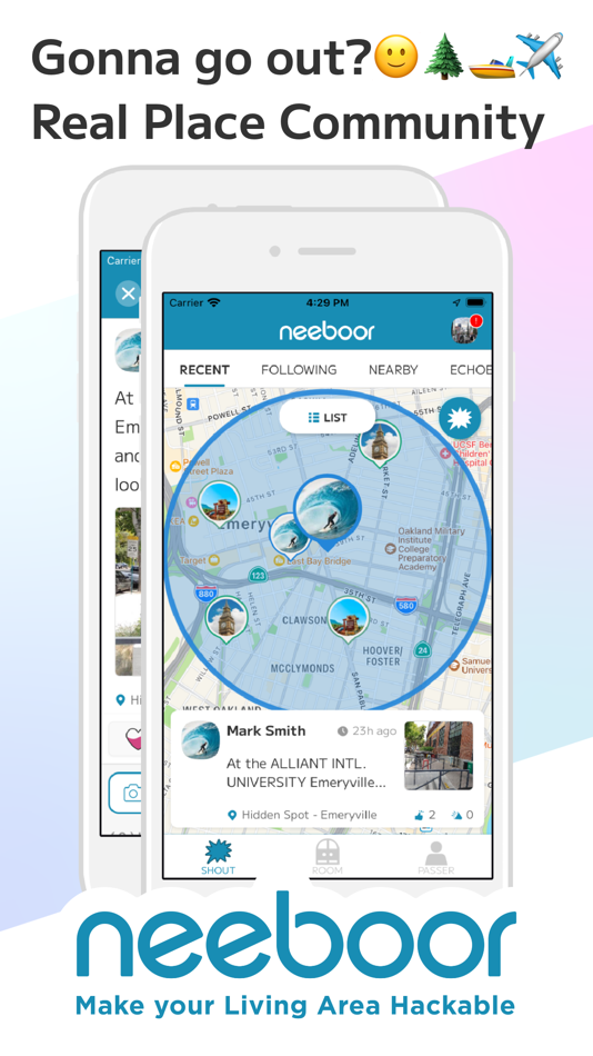 #1. neeboor - Local neighbors app (iOS) 由: NEEBOOR, INC.