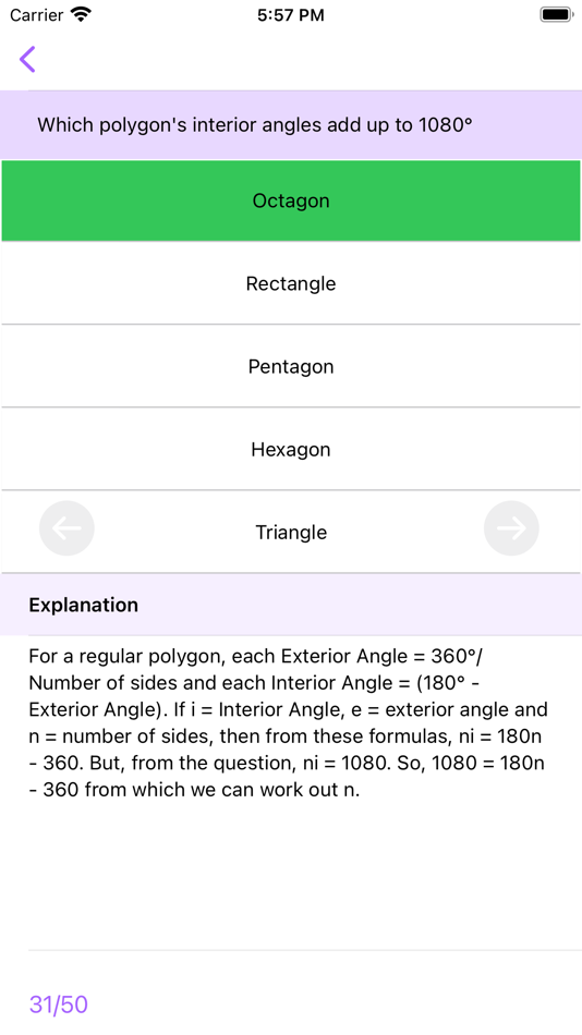 #8. Geometry Review - GRE® Lite (iOS) 由: Webrich Software Limited