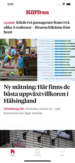 Game screenshot Söderhamns-Kuriren Nyhetsapp mod apk