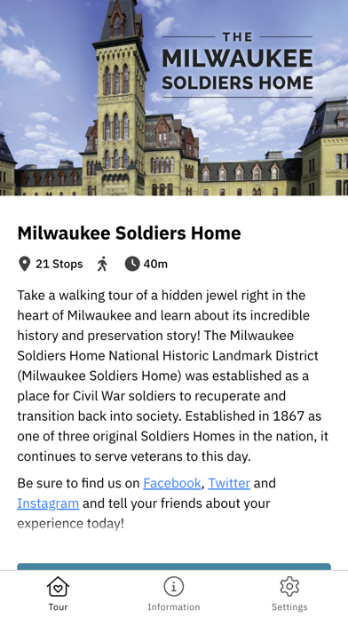 Milwaukee's Soldiers Home Screenshot