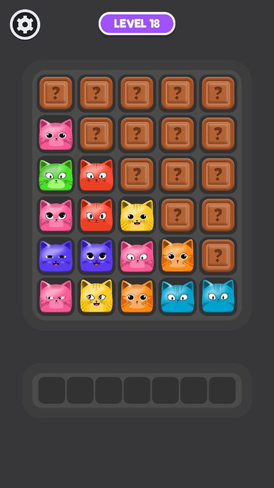 #2. Meow Match - Cute Cat Puzzle (iOS) 由: ayush singla
