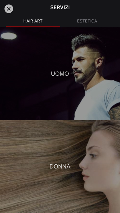 Santoro Hair Art Screenshot