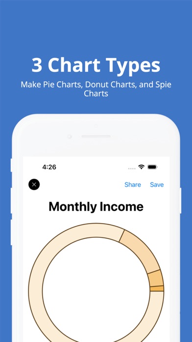 Pie Chart Maker by Grafiのおすすめ画像3