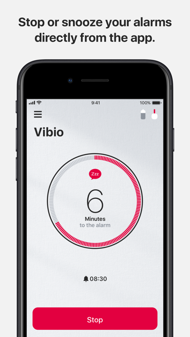Vibio bed shaker Screenshot