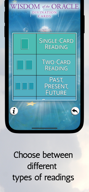 ‎Wisdom of the Oracle Cards Screenshot