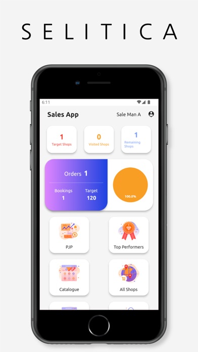 Sellitica app screenshot
