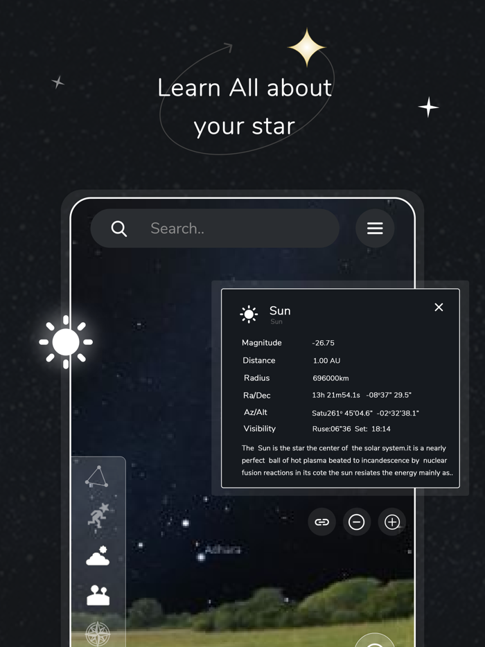 Satellite Tracker - Night Star