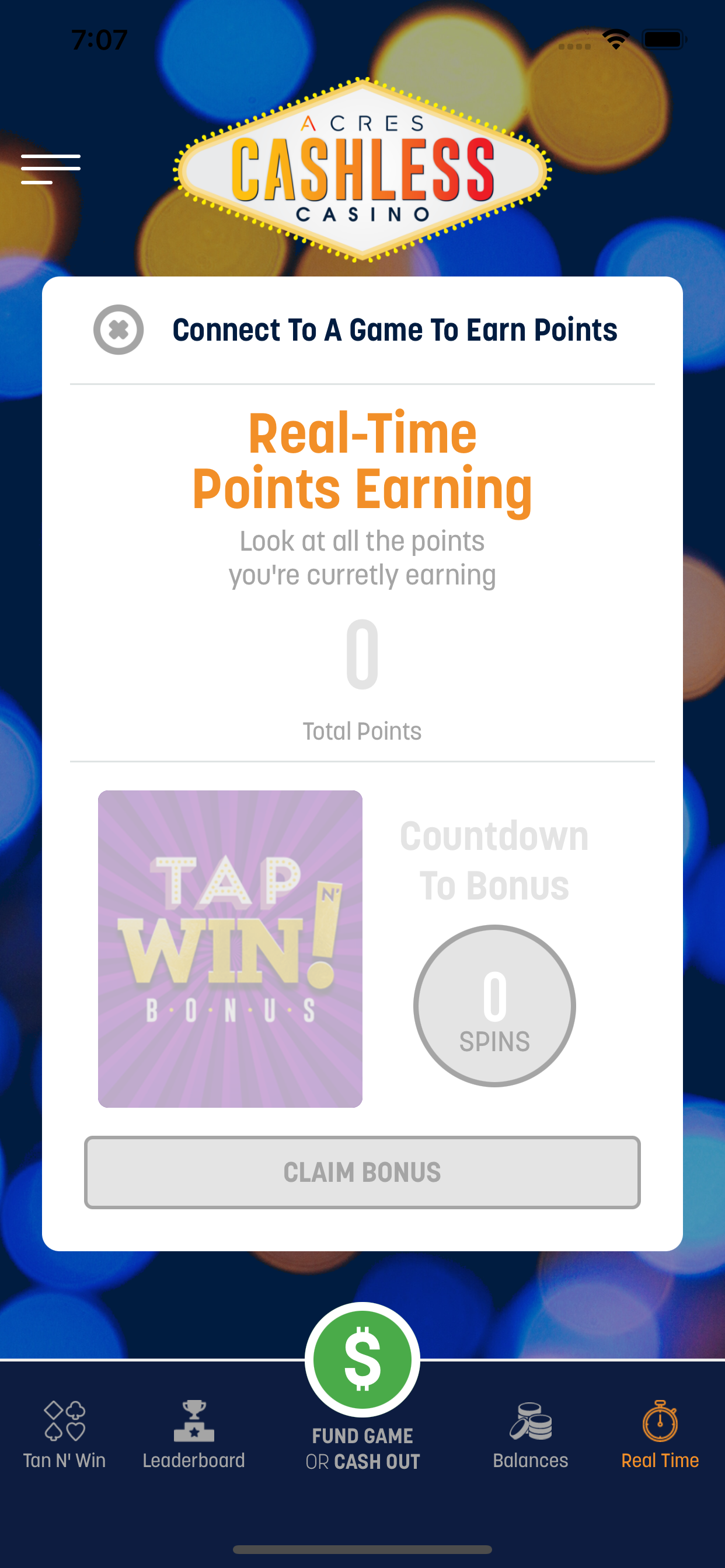 Acres Cashless Casino