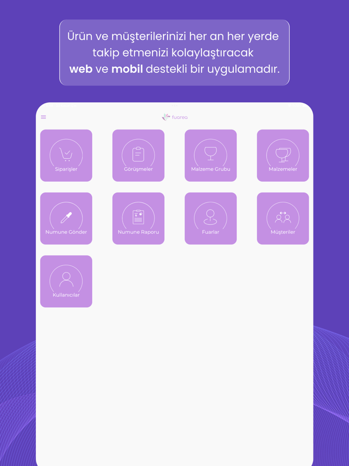 FuareaFuar-Müşteri-Sipariş