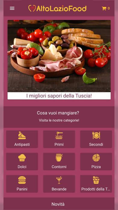 AltoLazioFood Screenshot