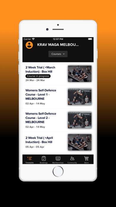 Krav Maga Melbourne Screenshot