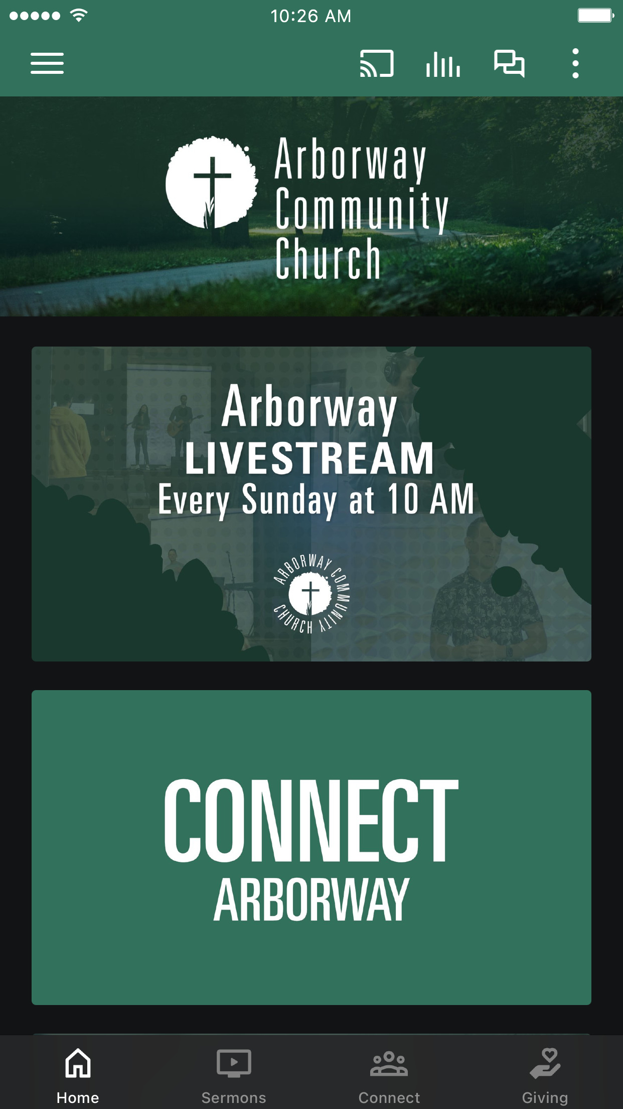 Arborway Community Church App