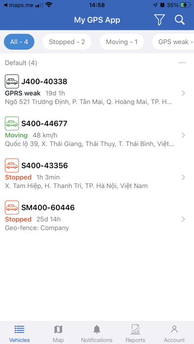 Screenshot #1 pour Resoz GPS