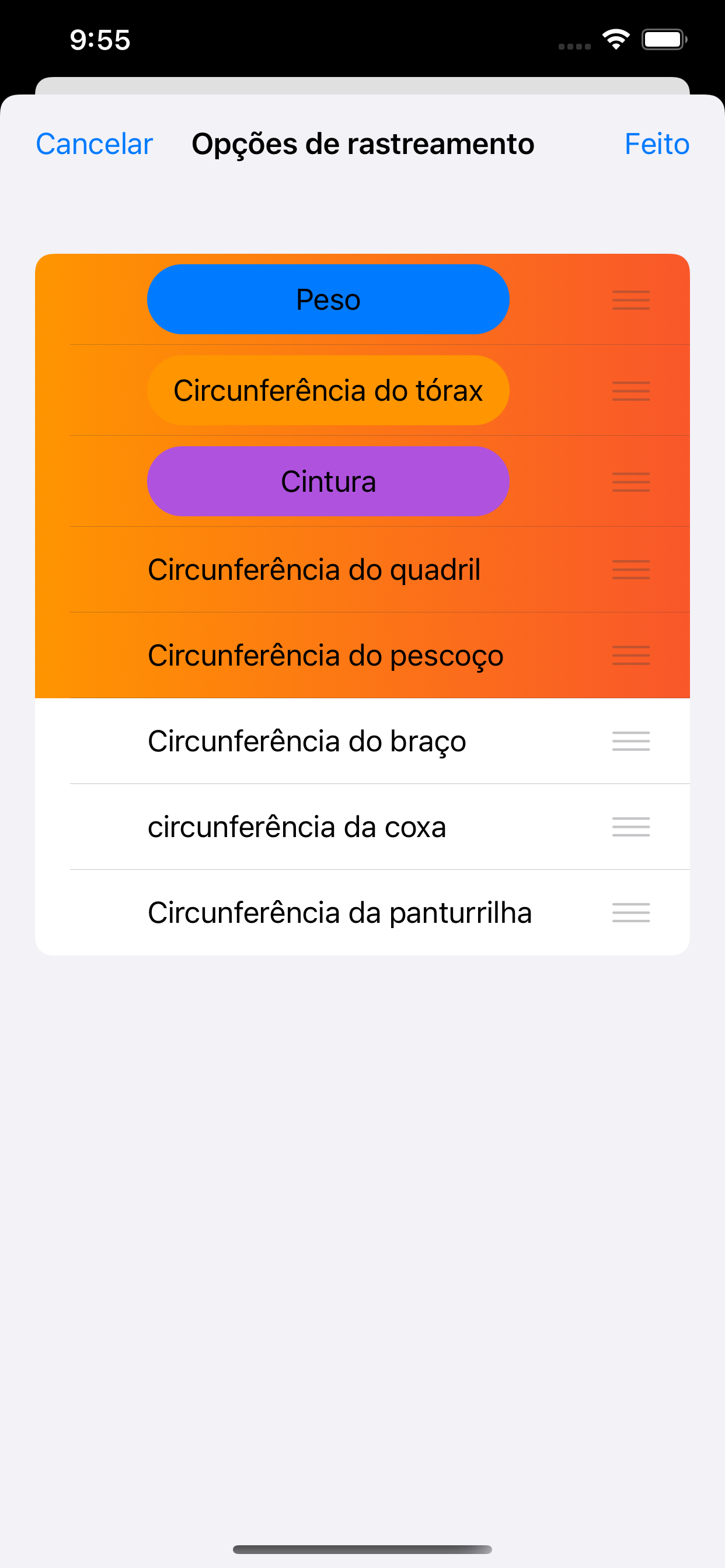 Diário do corpo