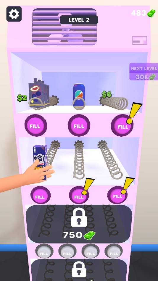 #5. Vending Frenzy (iOS) 由: Gigantic Games