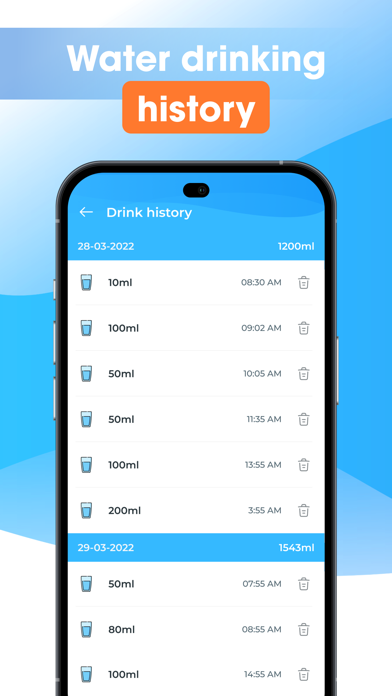 Drink water & Water Reminder Screenshot