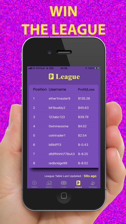 Fantasy Bitcoin Trader