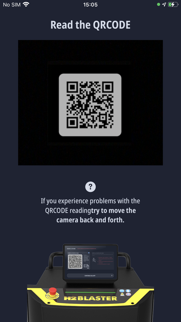 H2Blaster - Test Drive App