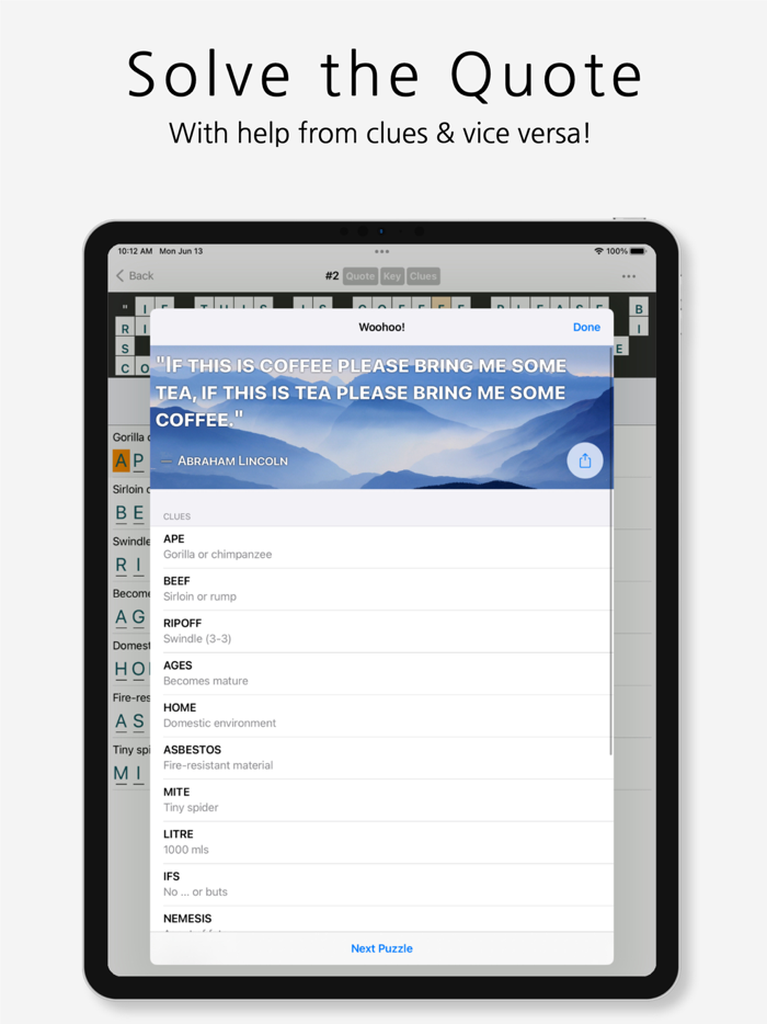 Acrostic Crossword Puzzles