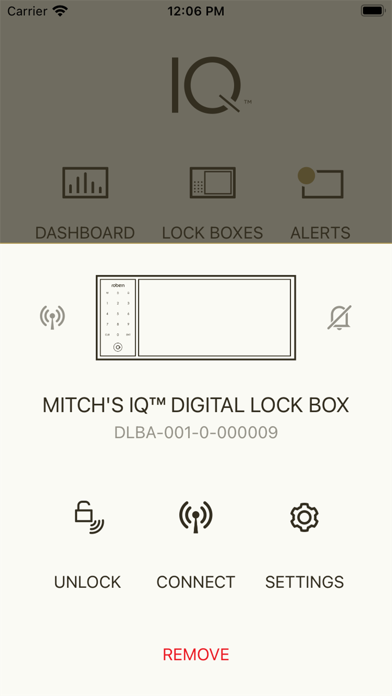 Robern Lock Box Screenshot