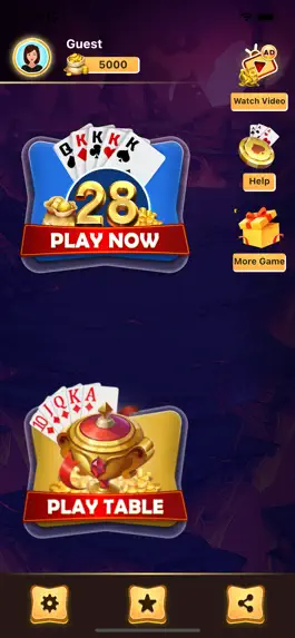 Game screenshot Card Game 28 apk