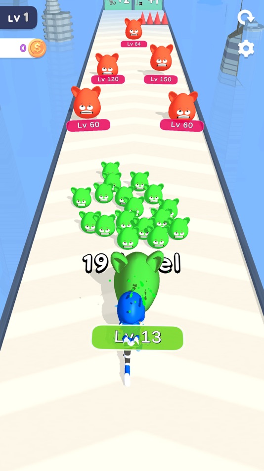 #2. Slice Leveling (iOS) 게시자: Kubra Gundogan