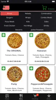 rose kebab pizza iphone screenshot 2