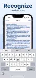 ScanMyDoc: PDF Scanner, Editor screenshot #5 for iPhone