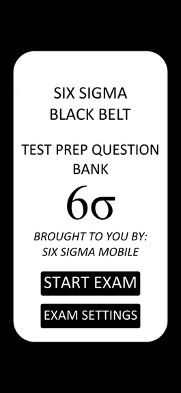 Game screenshot Six Sigma Black Belt Test Prep mod apk