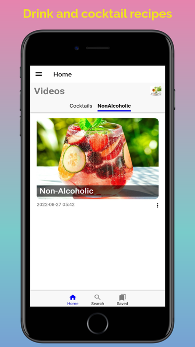 Drinks & Cocktails Recipes app Screenshot