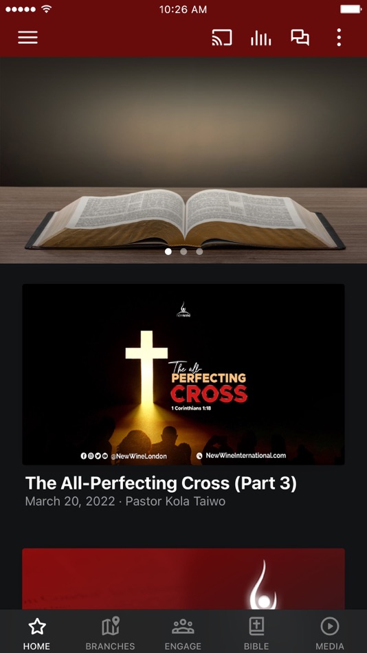 #1. New Wine Church (iOS) Podle: New Wine International