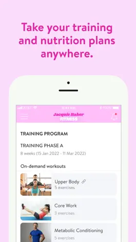 Game screenshot Jacquie Baker Fitness hack