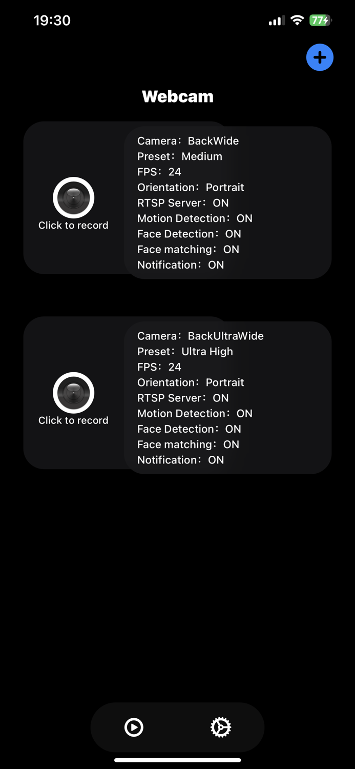 Webcam - Surveillance camera