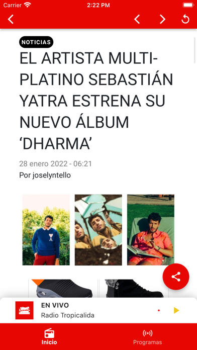 Radio Tropicalida Screenshot