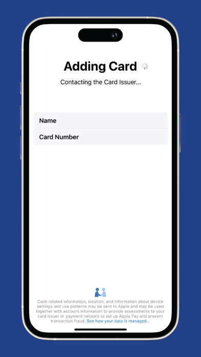 First Service Cards Screenshot