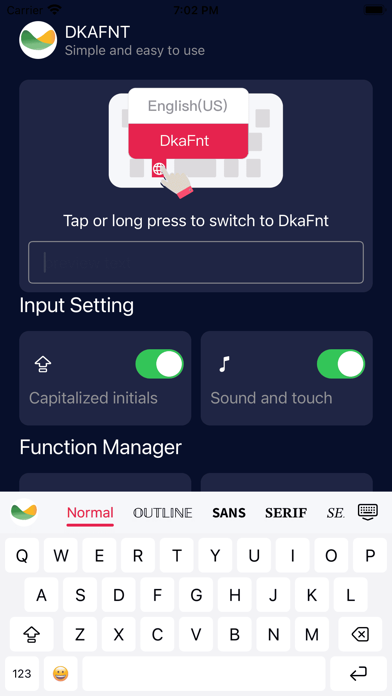 dkaFnt Screenshot