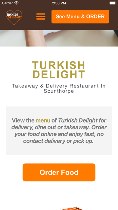 Turkish Delight - Scunthorpe Screenshot
