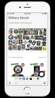 veteran decals iphone screenshot 2