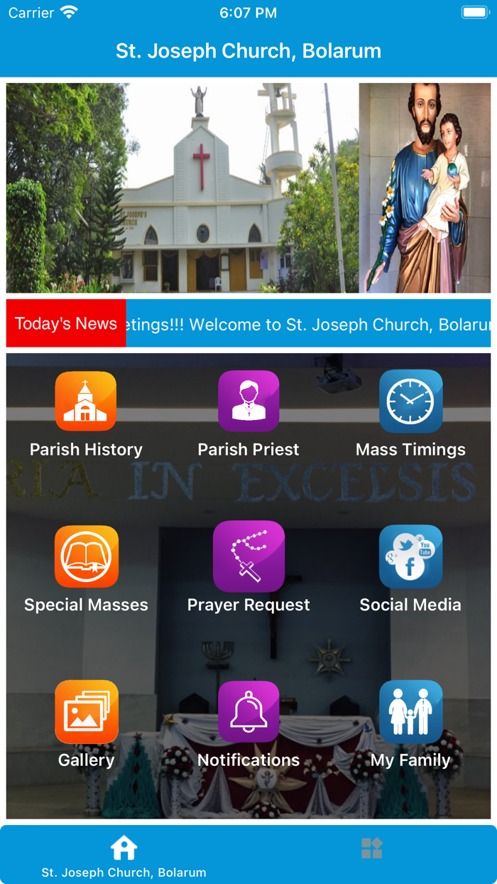 St. Joseph Church - Bolarum