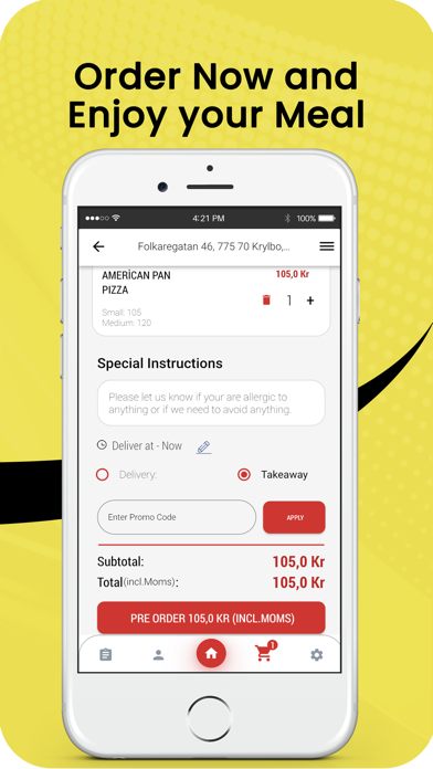 Screenshot 4 of Karlbo Pizzeria App