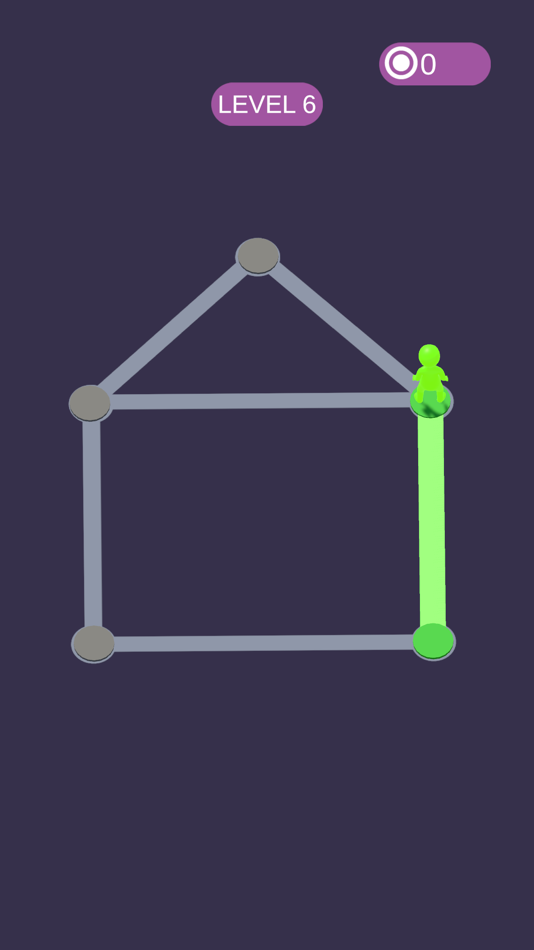 #2. One Way Color (iOS) Podle: Ela Game