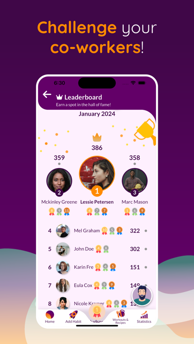 NewU - Healthy Habits Screenshot