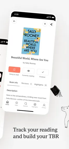 Game screenshot Oku: Book Tracker & Companion apk
