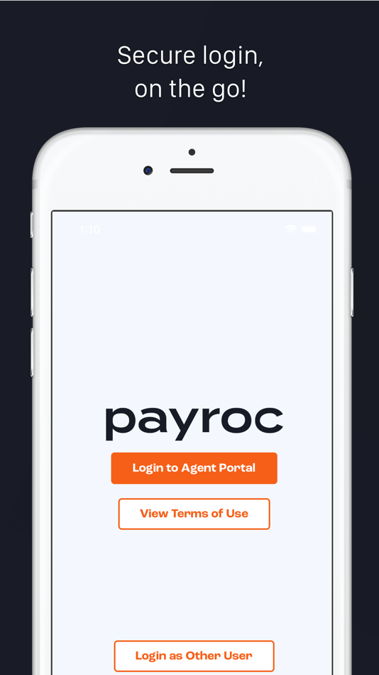 Payroc Agent Portal - 2.9.8 - (iOS)