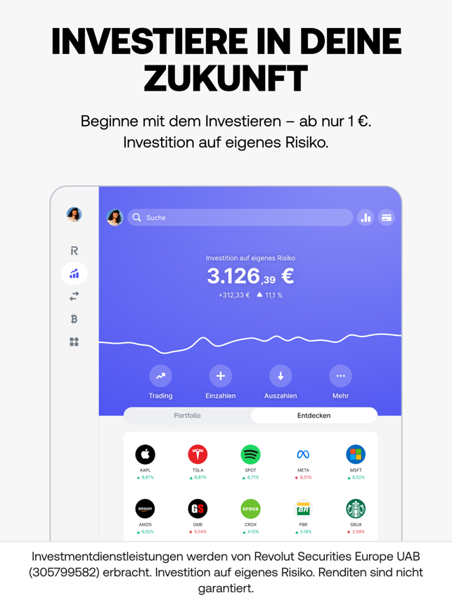 ‎Revolut: Die Finanz-Super-App Screenshot