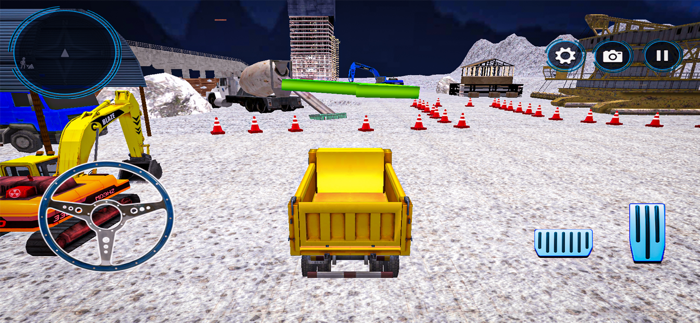 Grand Snow Rescue Excavator