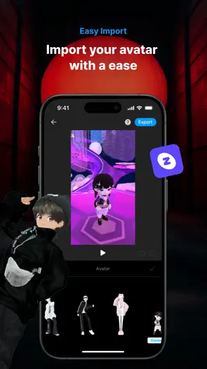 Chelly: 3D Avatar video editor screenshot 2