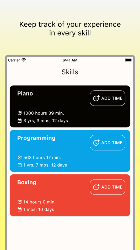 #1. Mastery - Record of Experience (iOS) 由: Yudai Abe